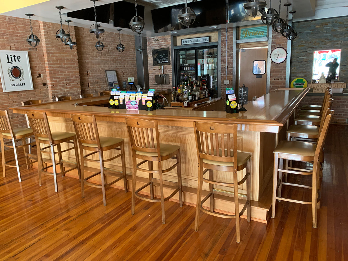 Red Oak and Cherry Bar
