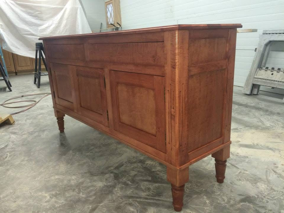 Maple Buffet Table