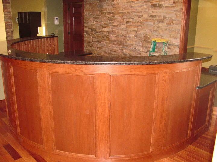 Custom Reception Desk