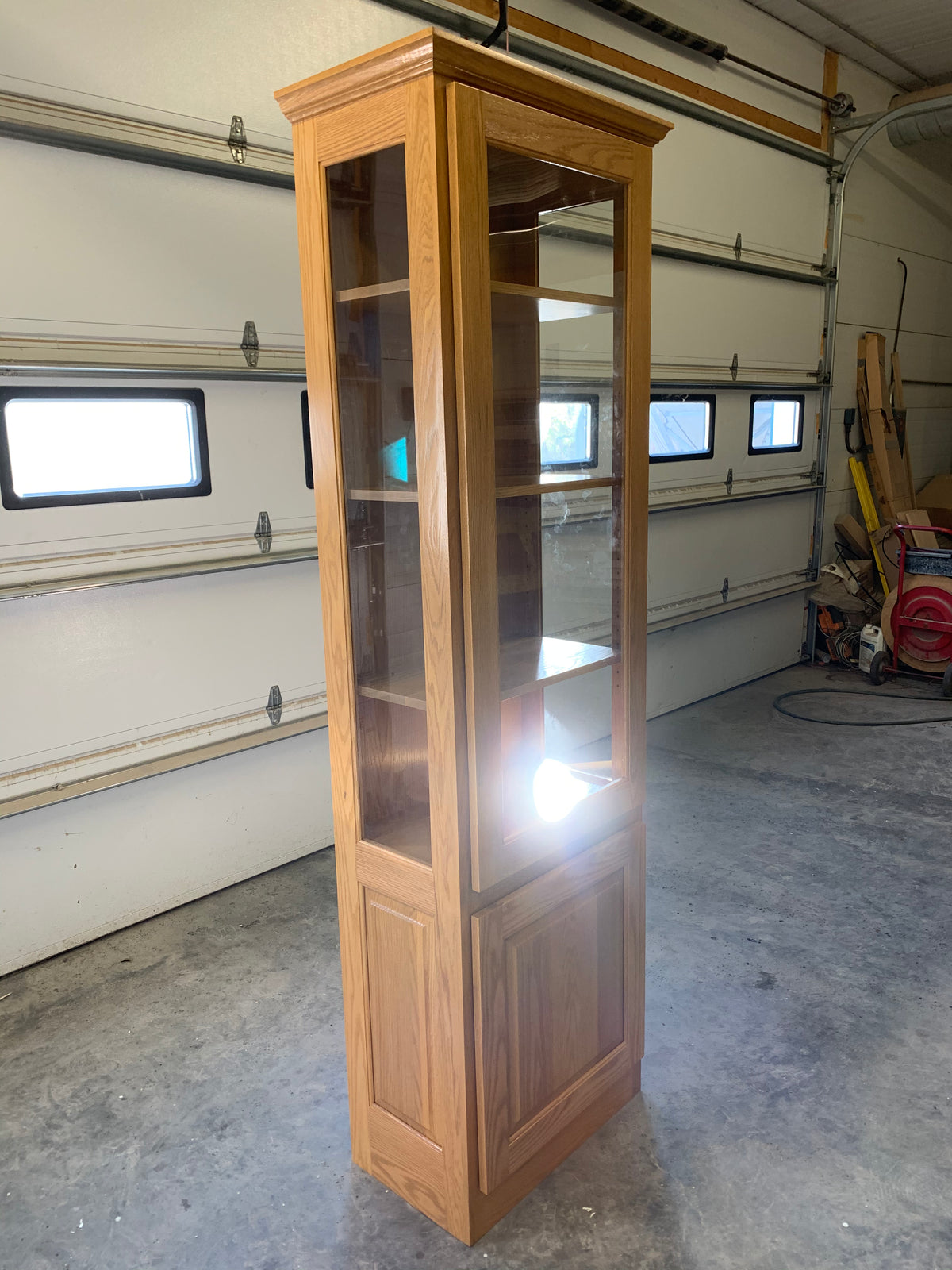 Red Oak Hutch 