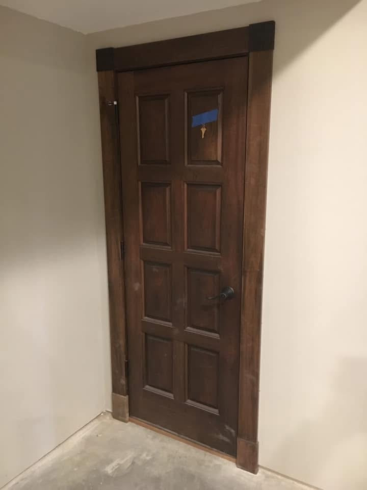 8 Panel Exterior Door