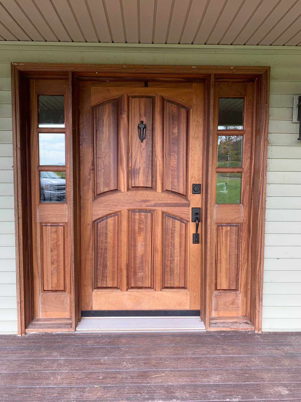 6 Panel Center Arch Door