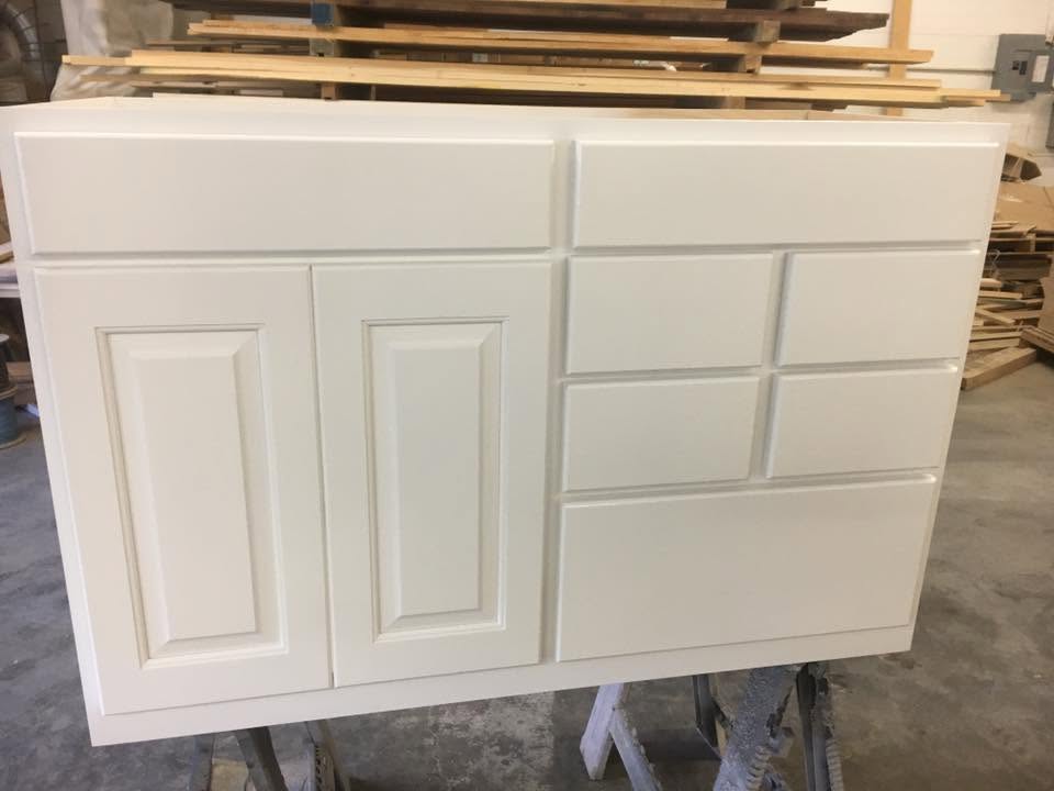 White Vanity