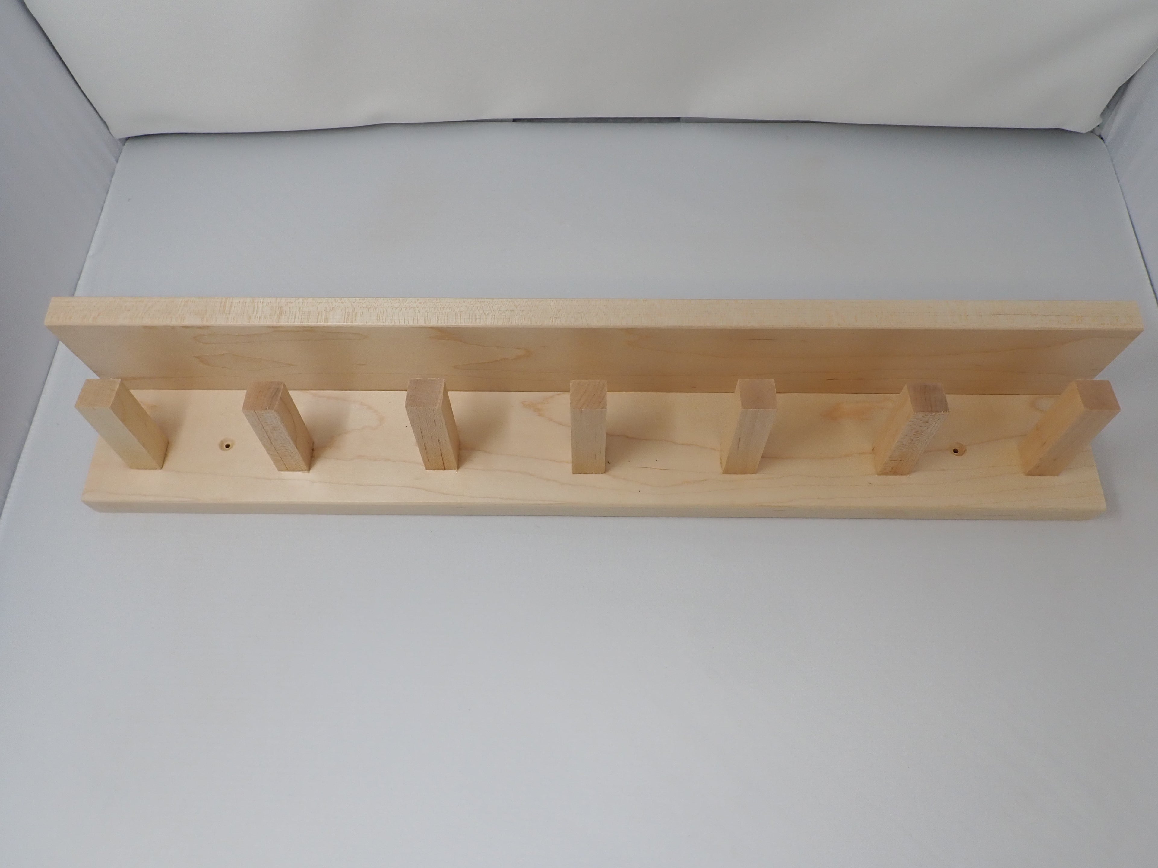 Maple Hanging Peg Shelf