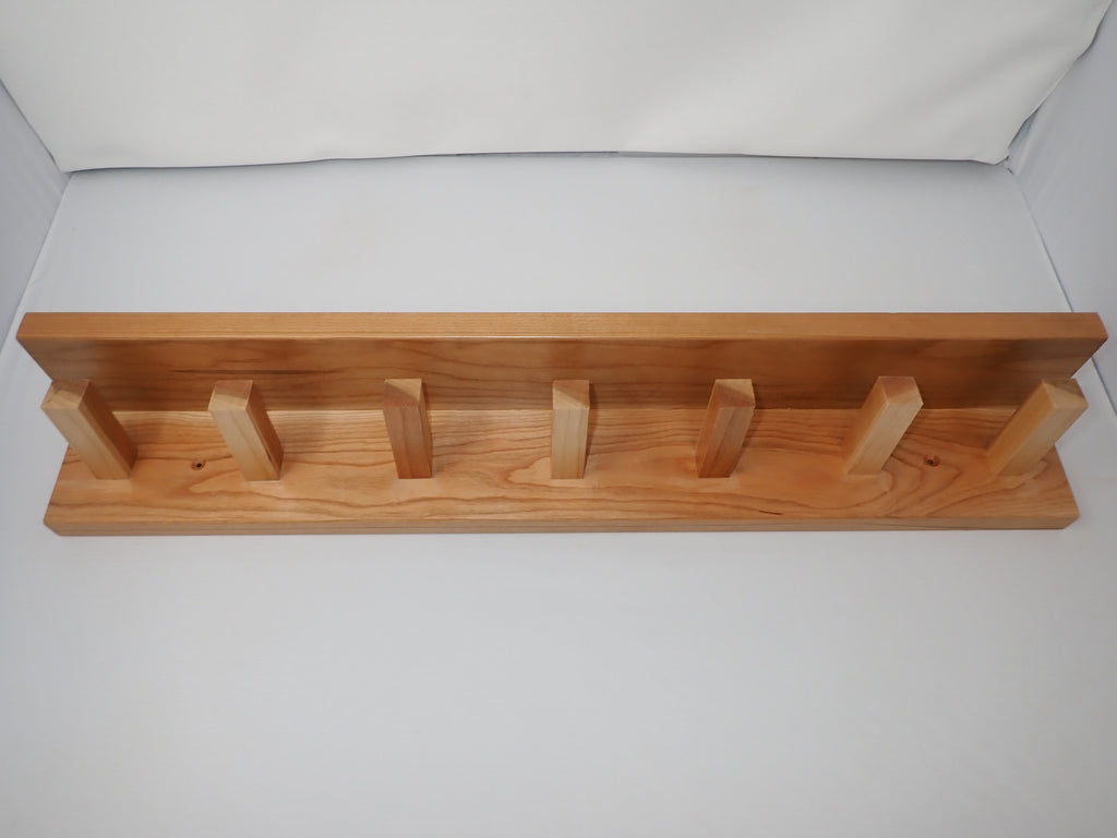Cherry Hanging Peg Shelf