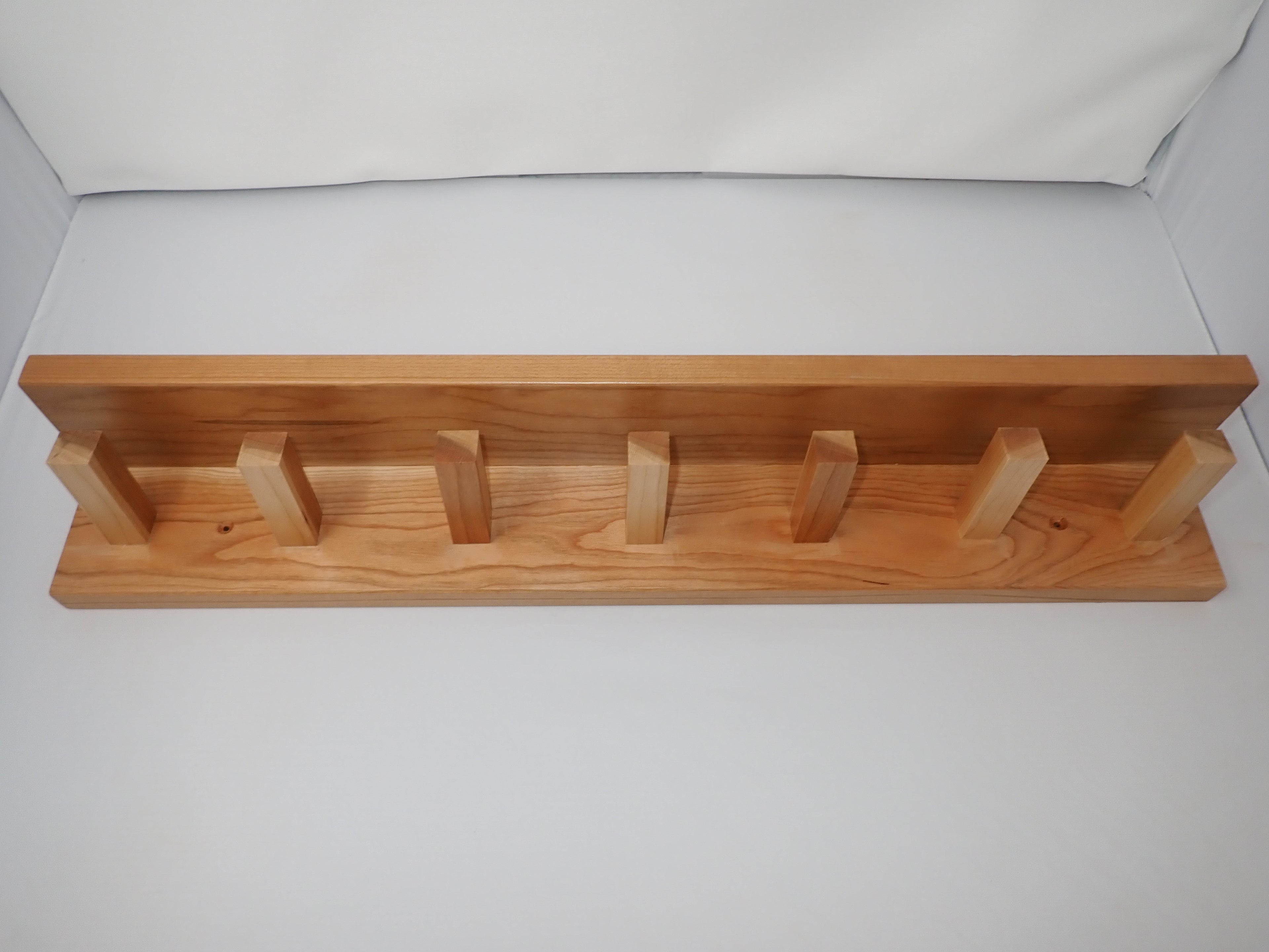 Cherry Hanging Peg Shelf