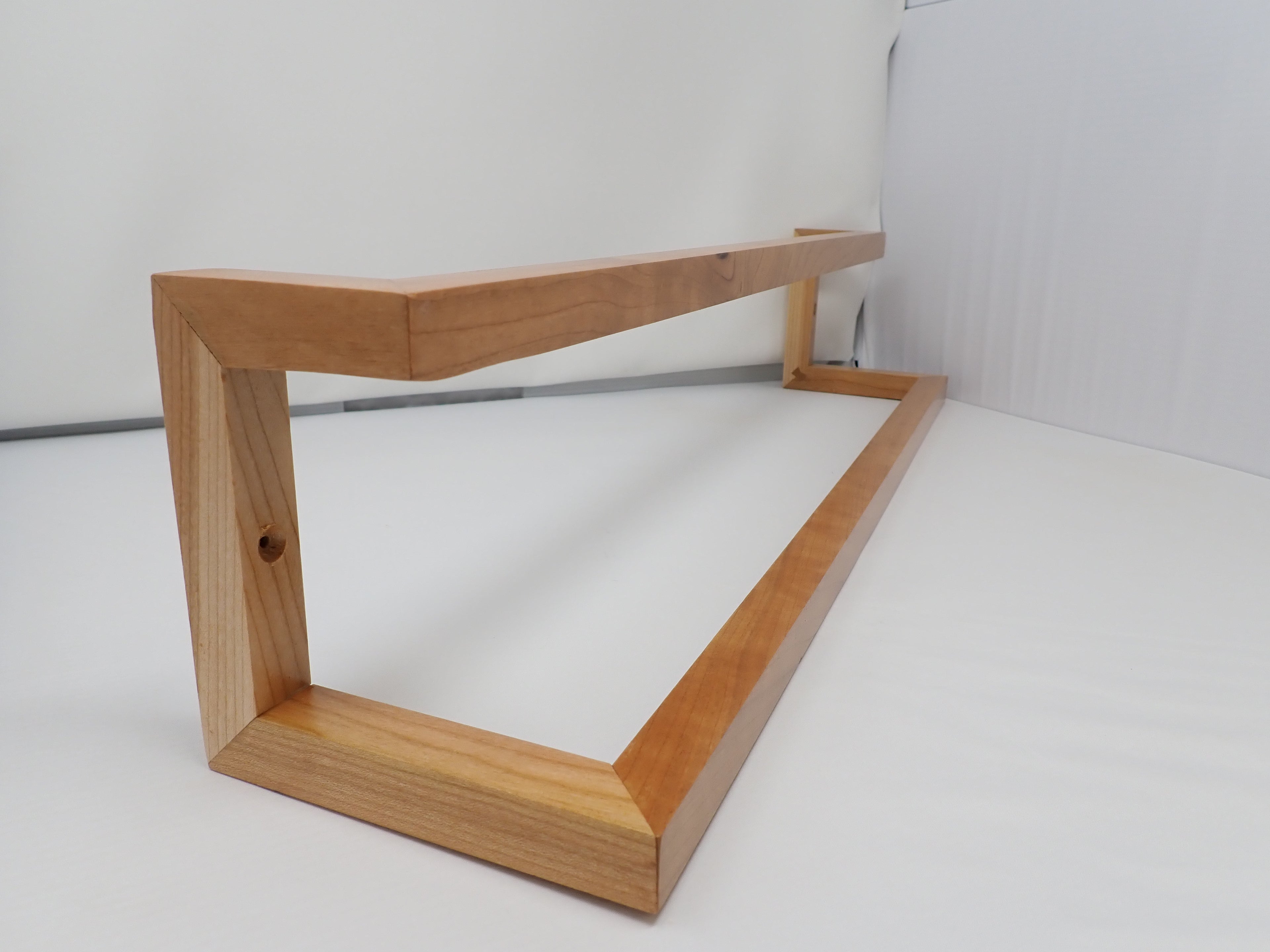 Cherry Two-Tier Towel Bar