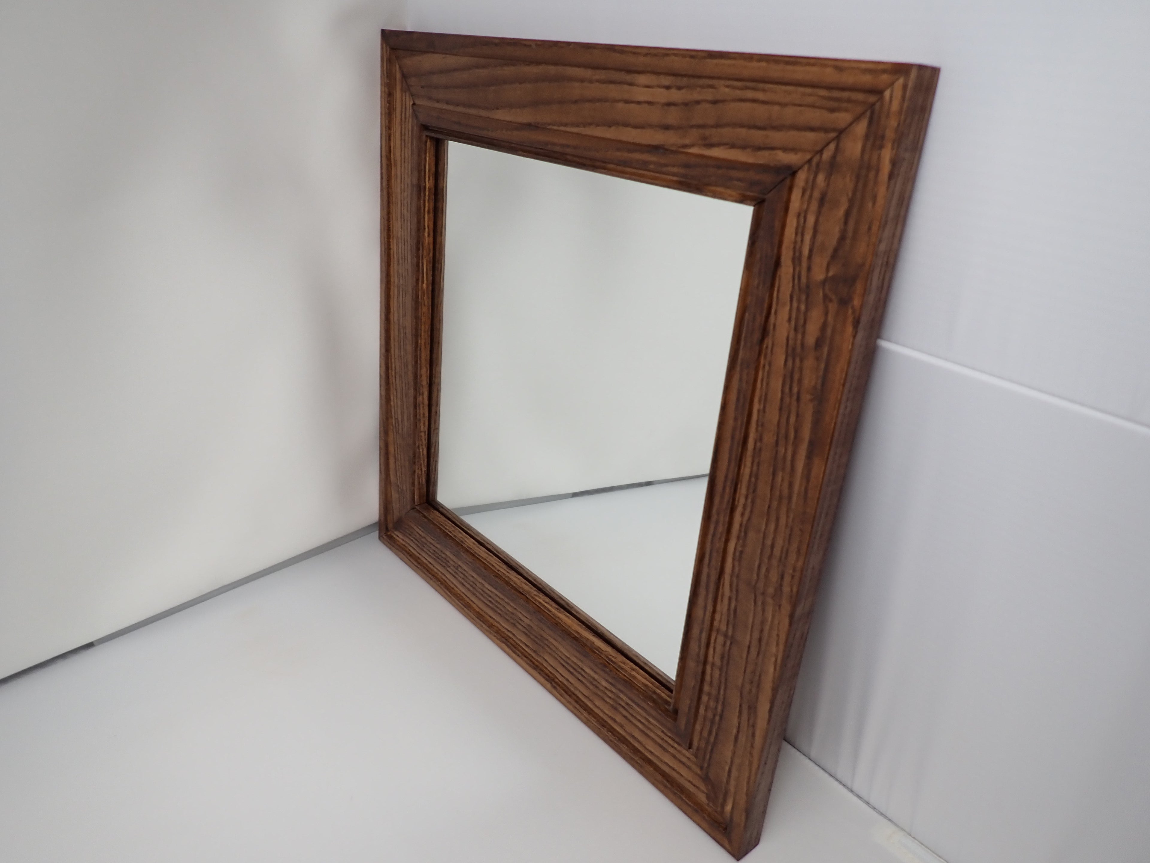 Mirror with Ash Profiled Frame