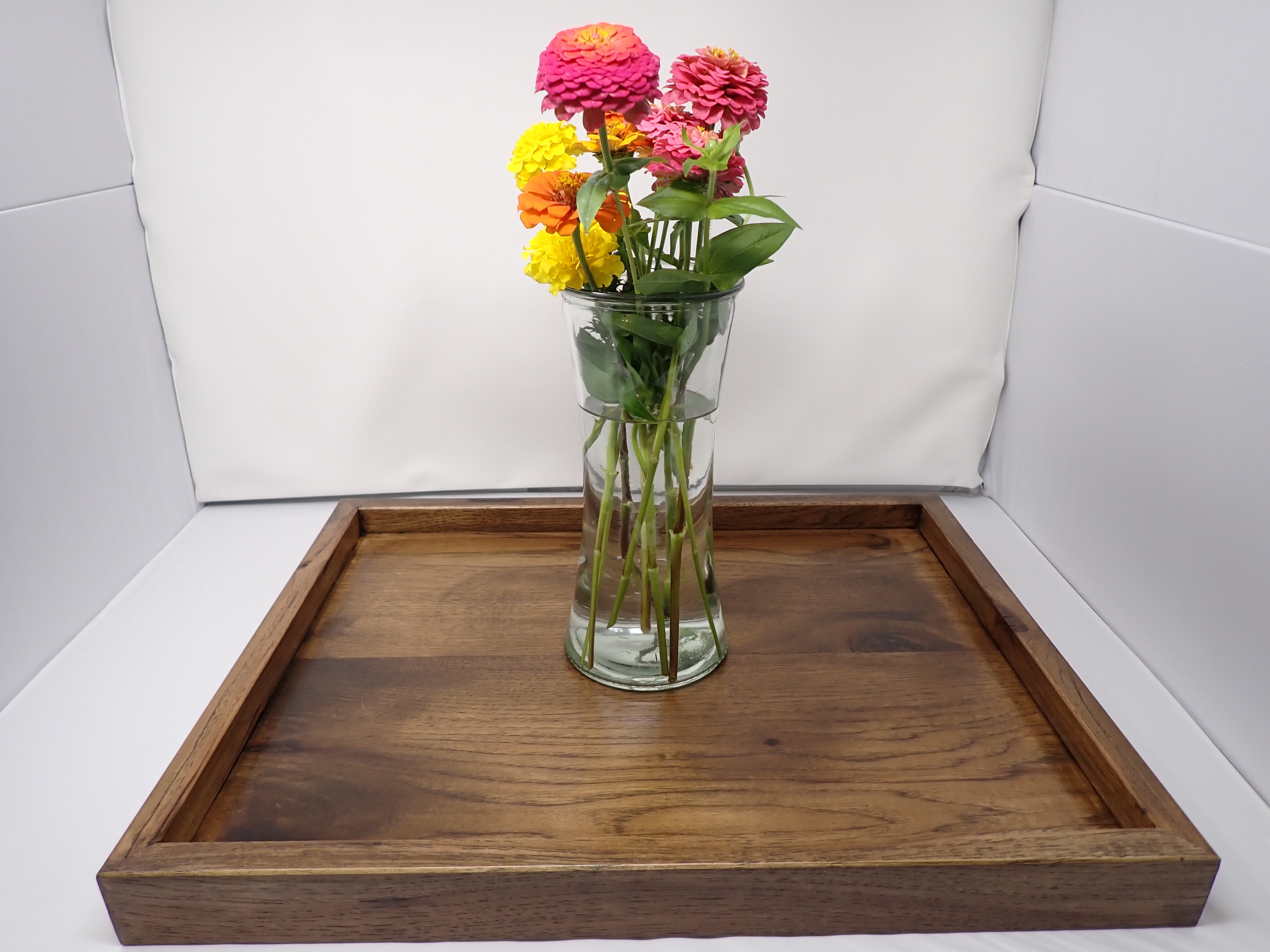 Rustic Hickory Serving Tray