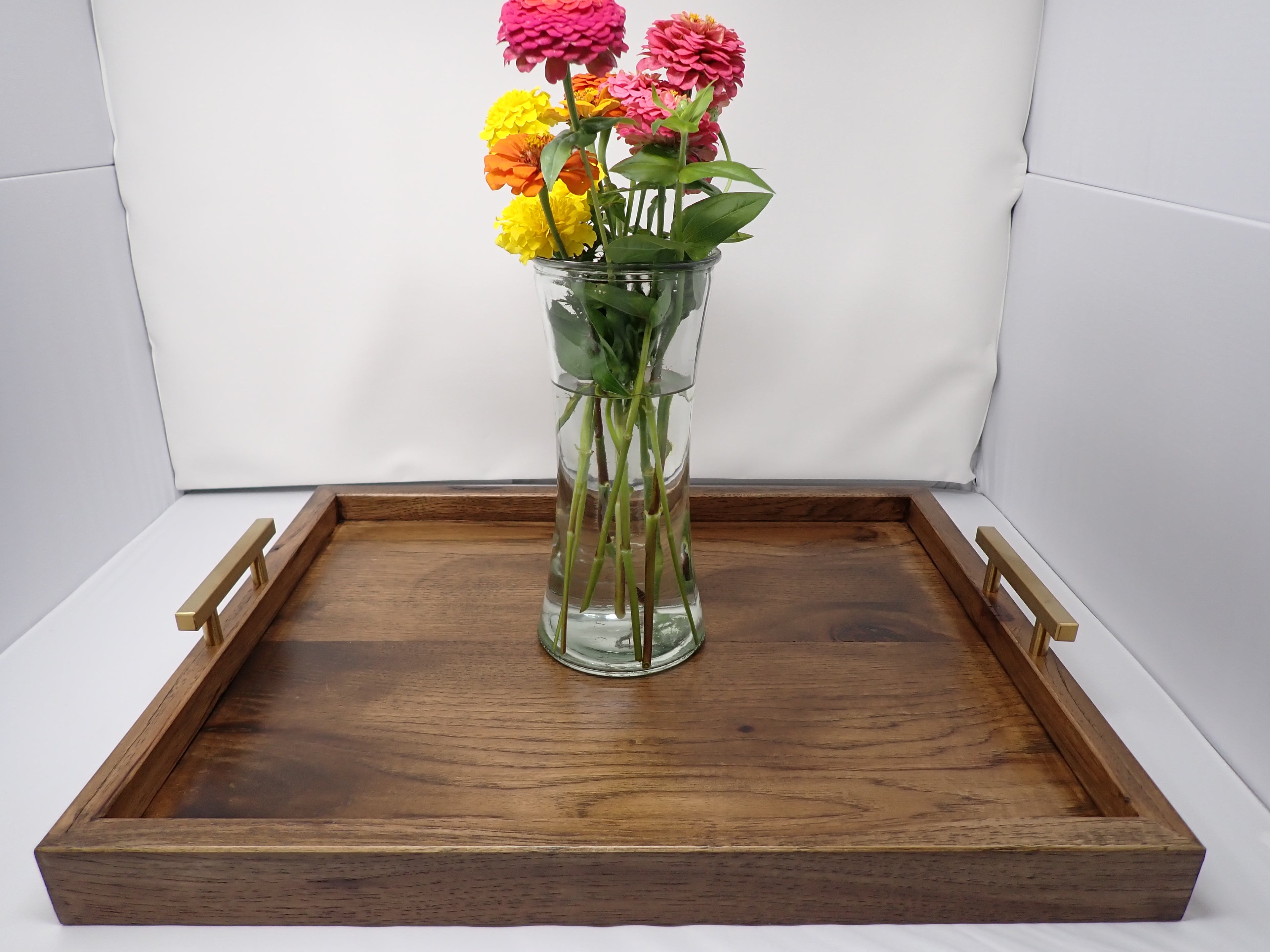 Rustic Hickory Serving Tray