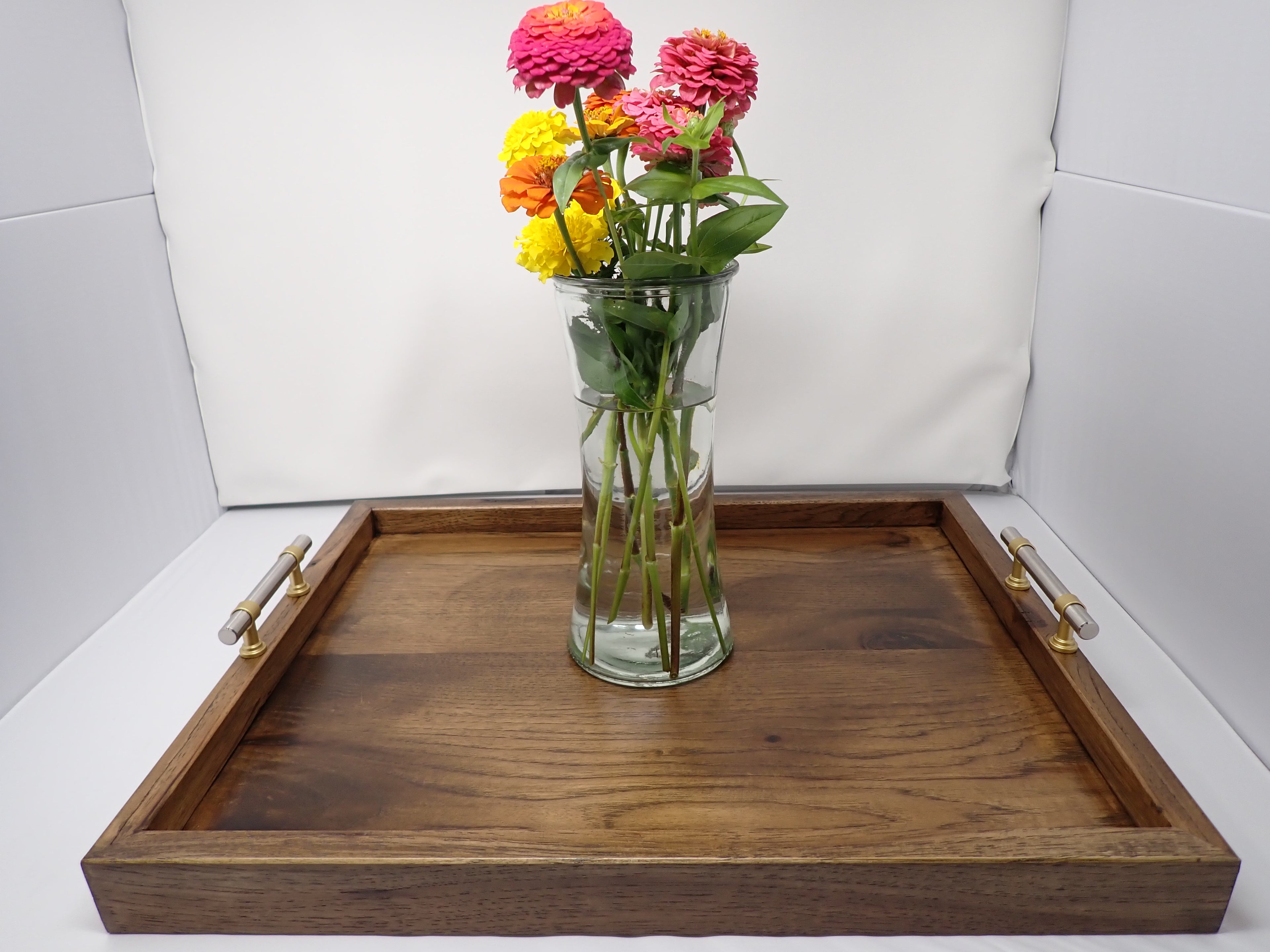 Rustic Hickory Serving Tray