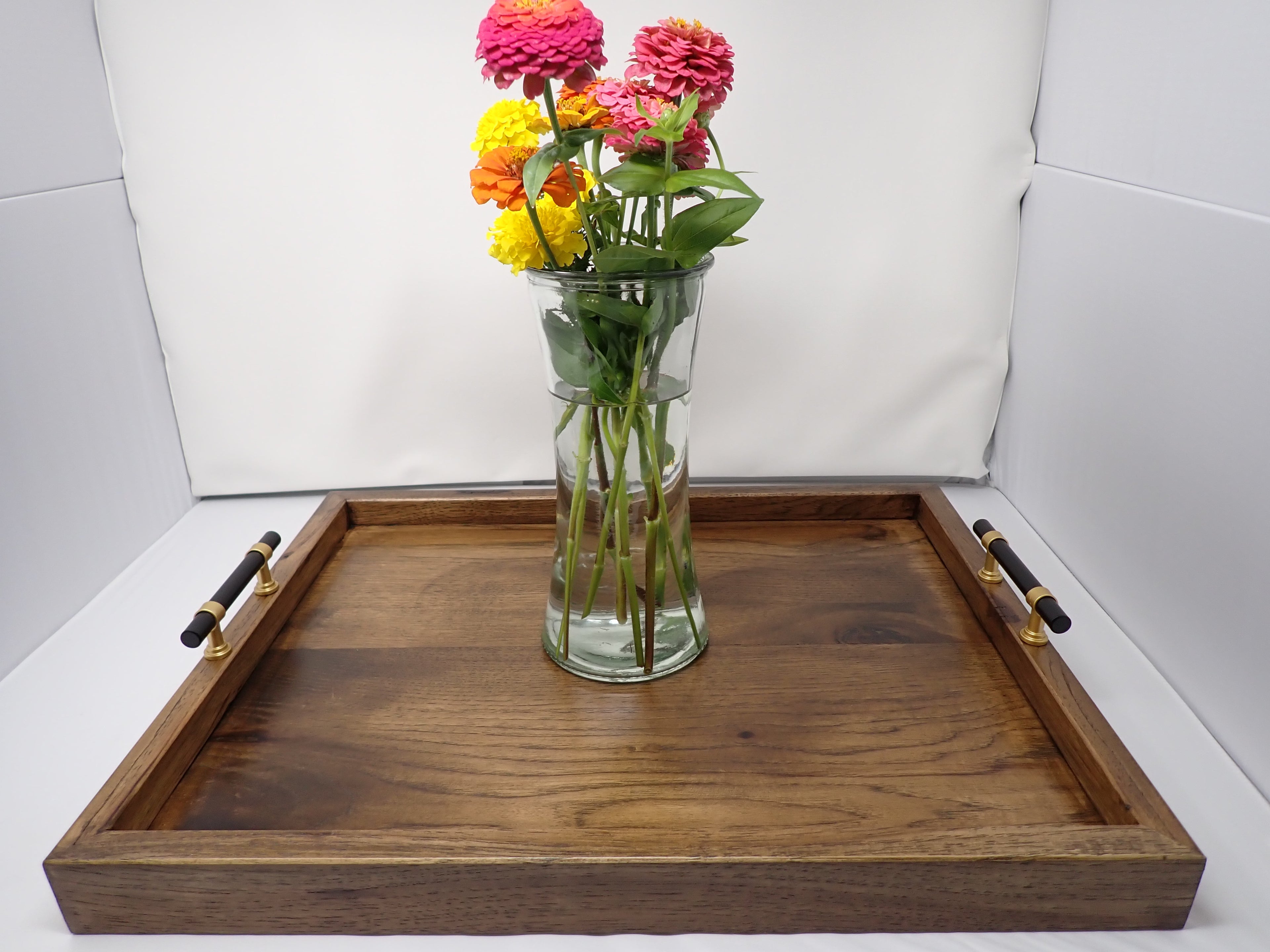 Rustic Hickory Serving Tray