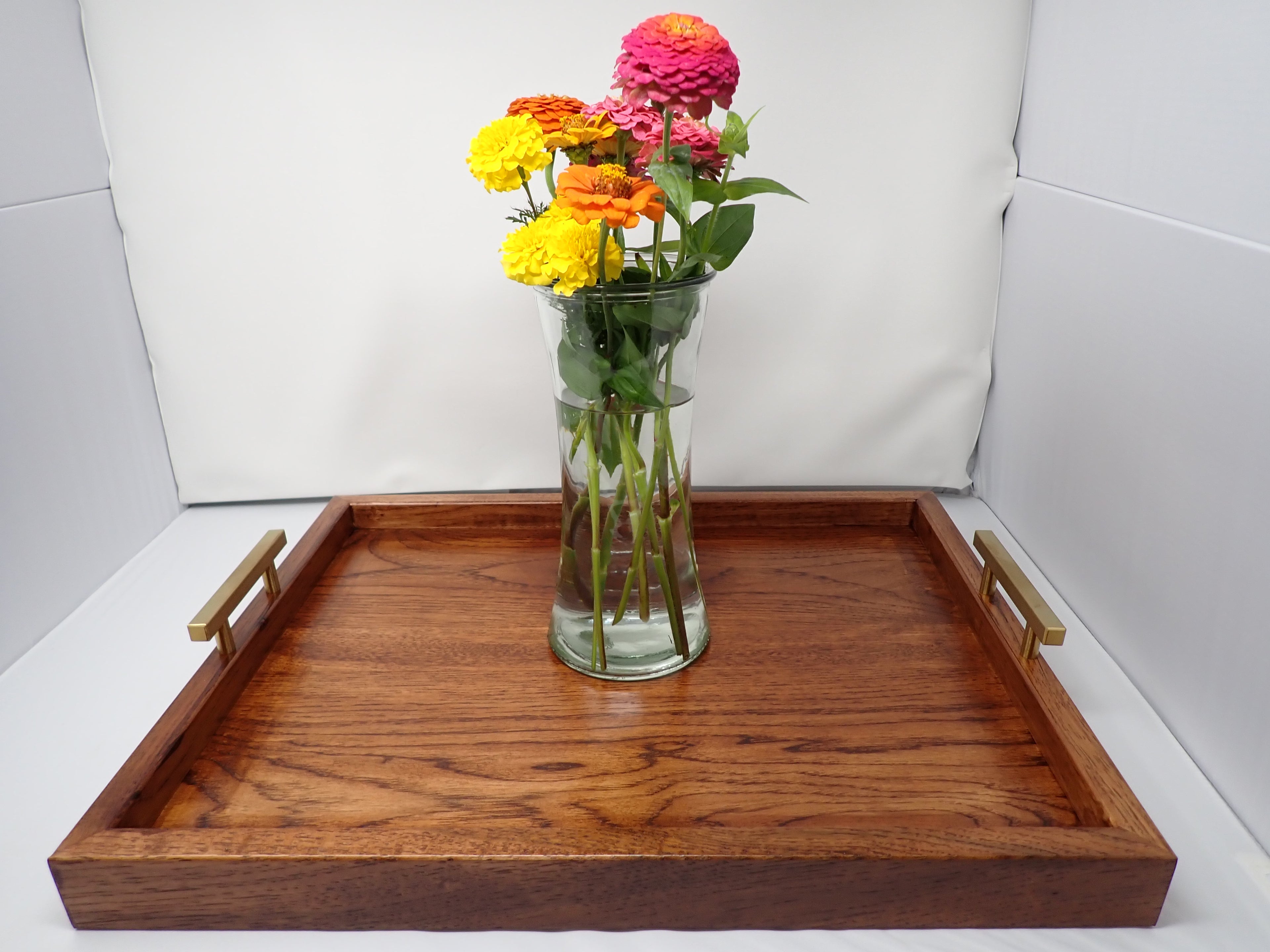 Rustic Hickory Serving Tray