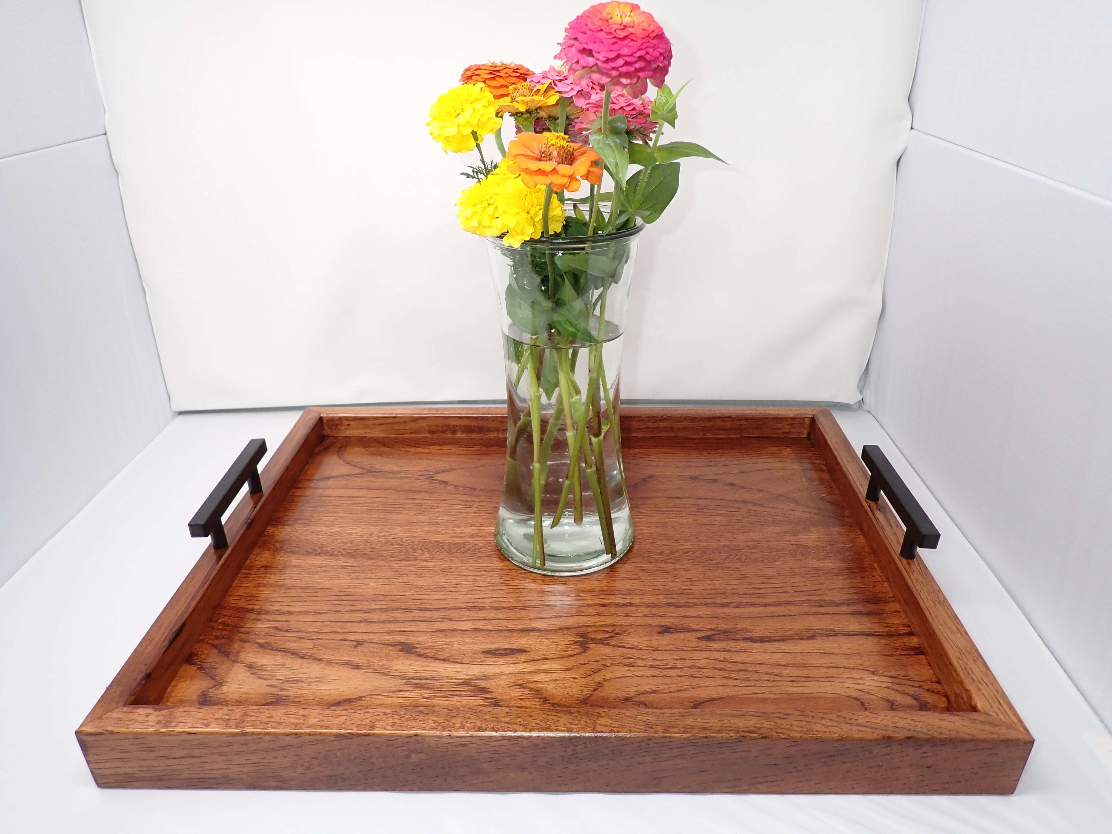 Rustic Hickory Serving Tray