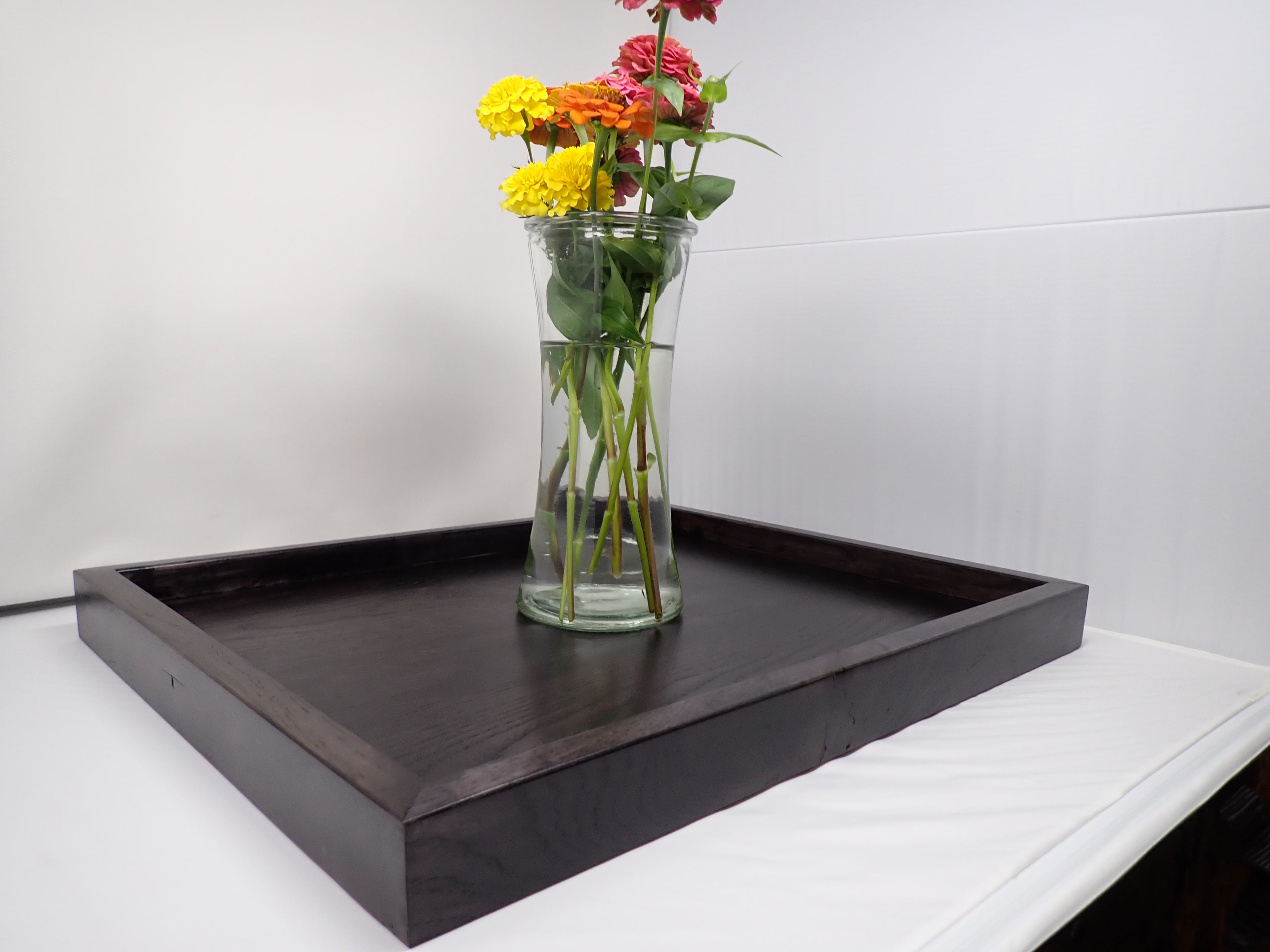 Rustic Hickory Serving Tray