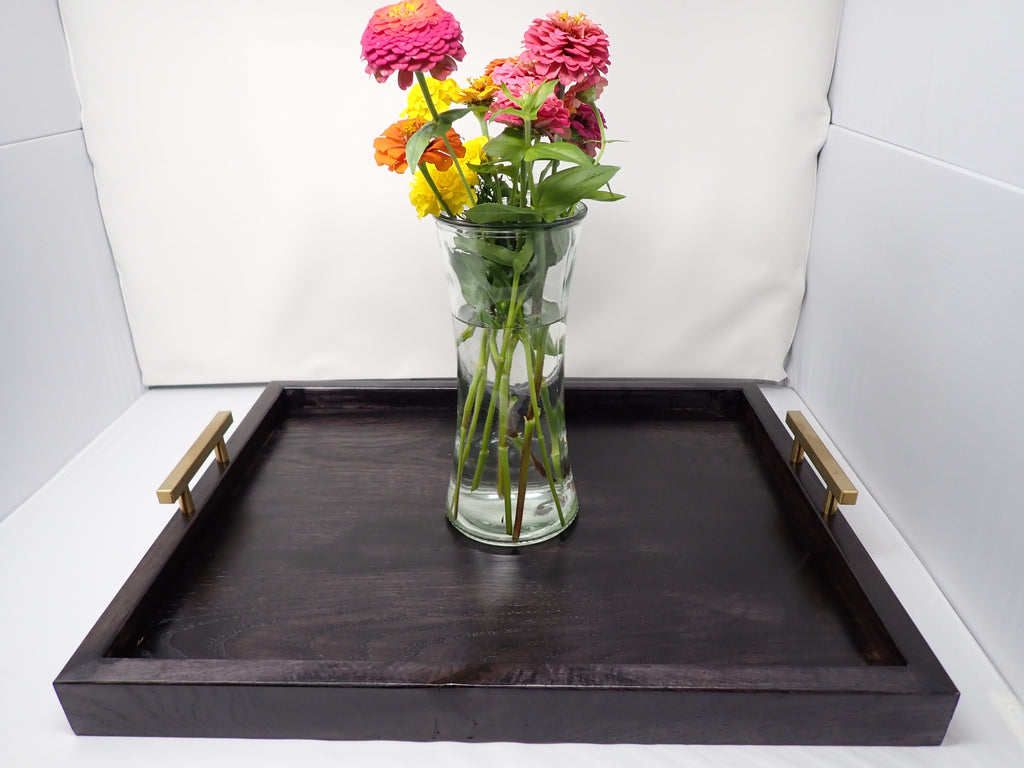 Rustic Hickory Serving Tray