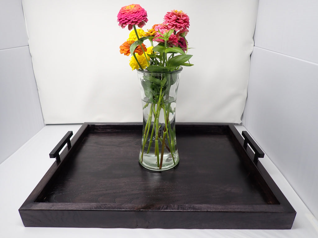 Rustic Hickory Serving Tray