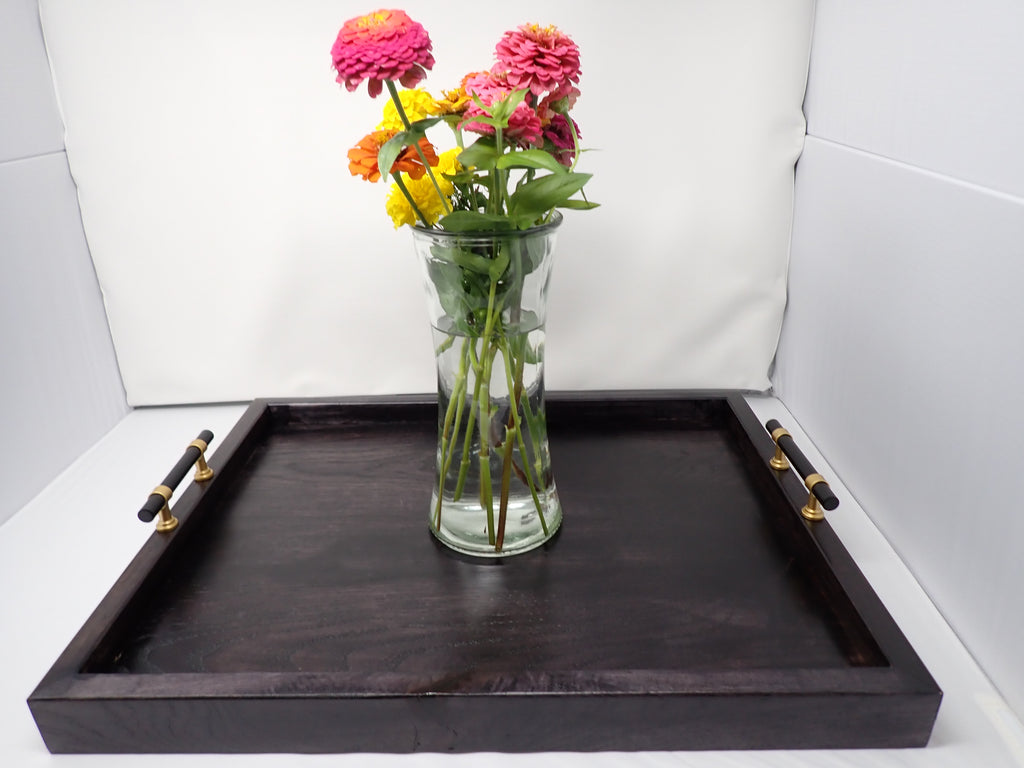 Rustic Hickory Serving Tray