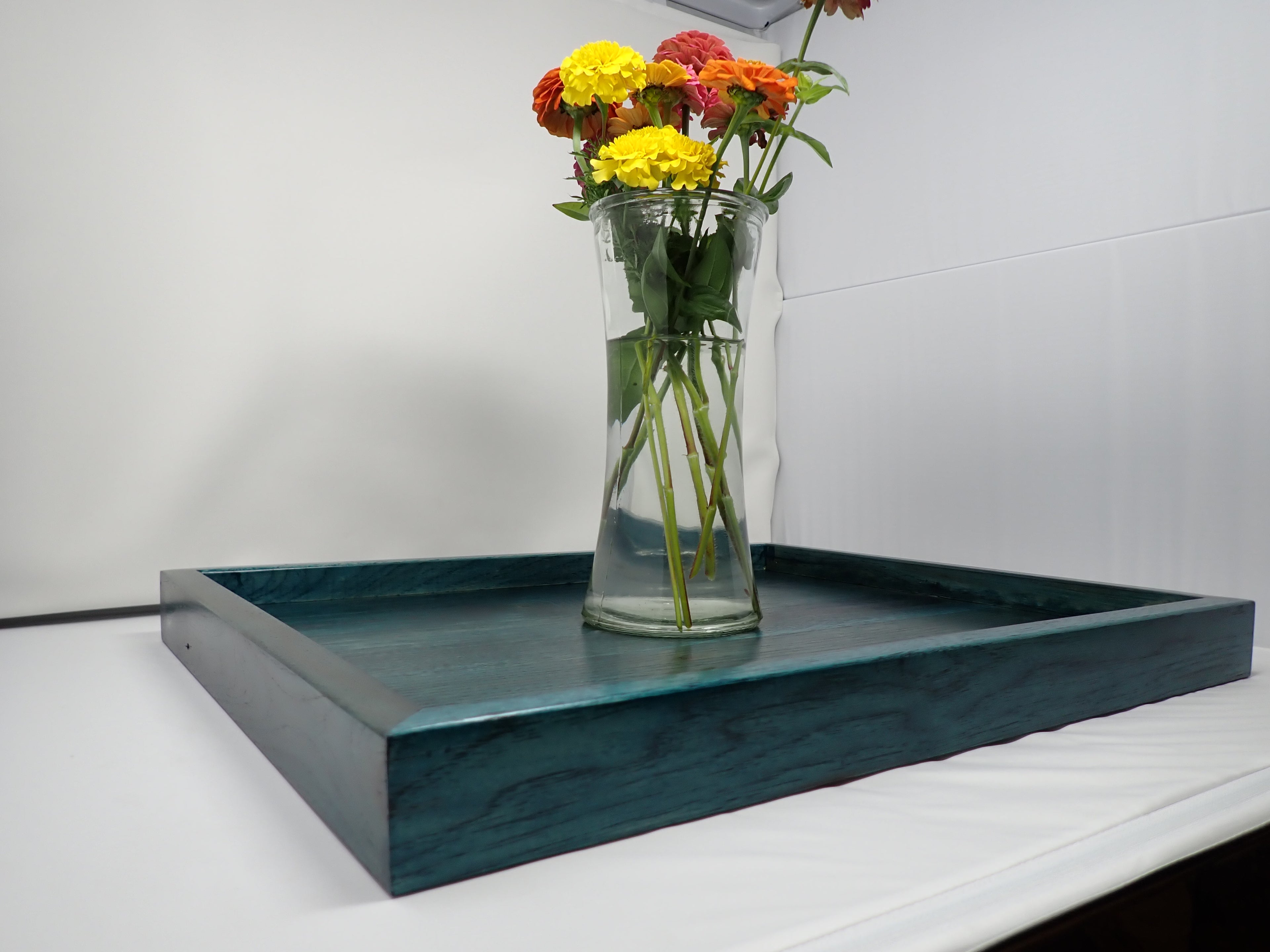 Rustic Hickory Serving Tray