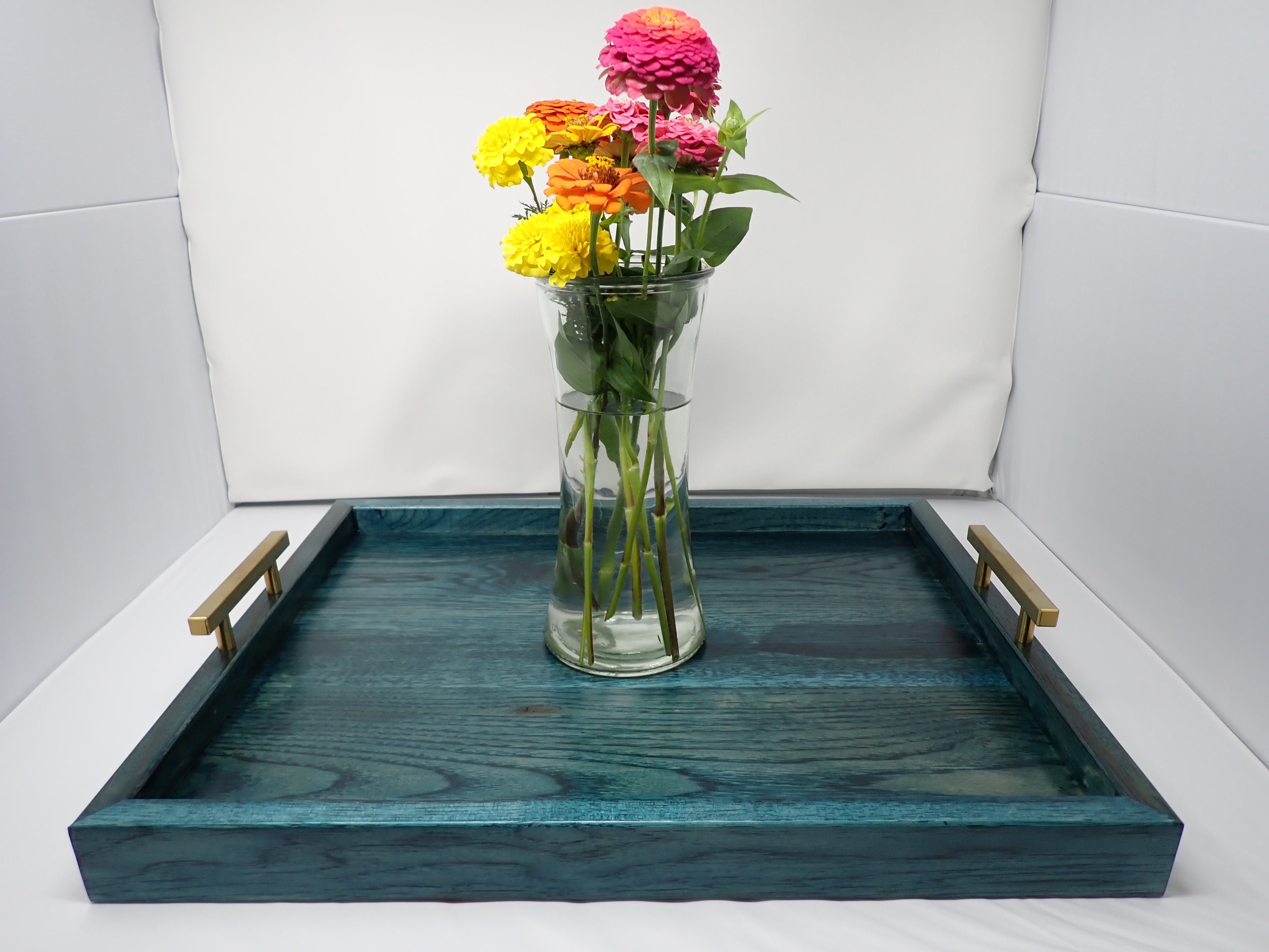 Rustic Hickory Serving Tray