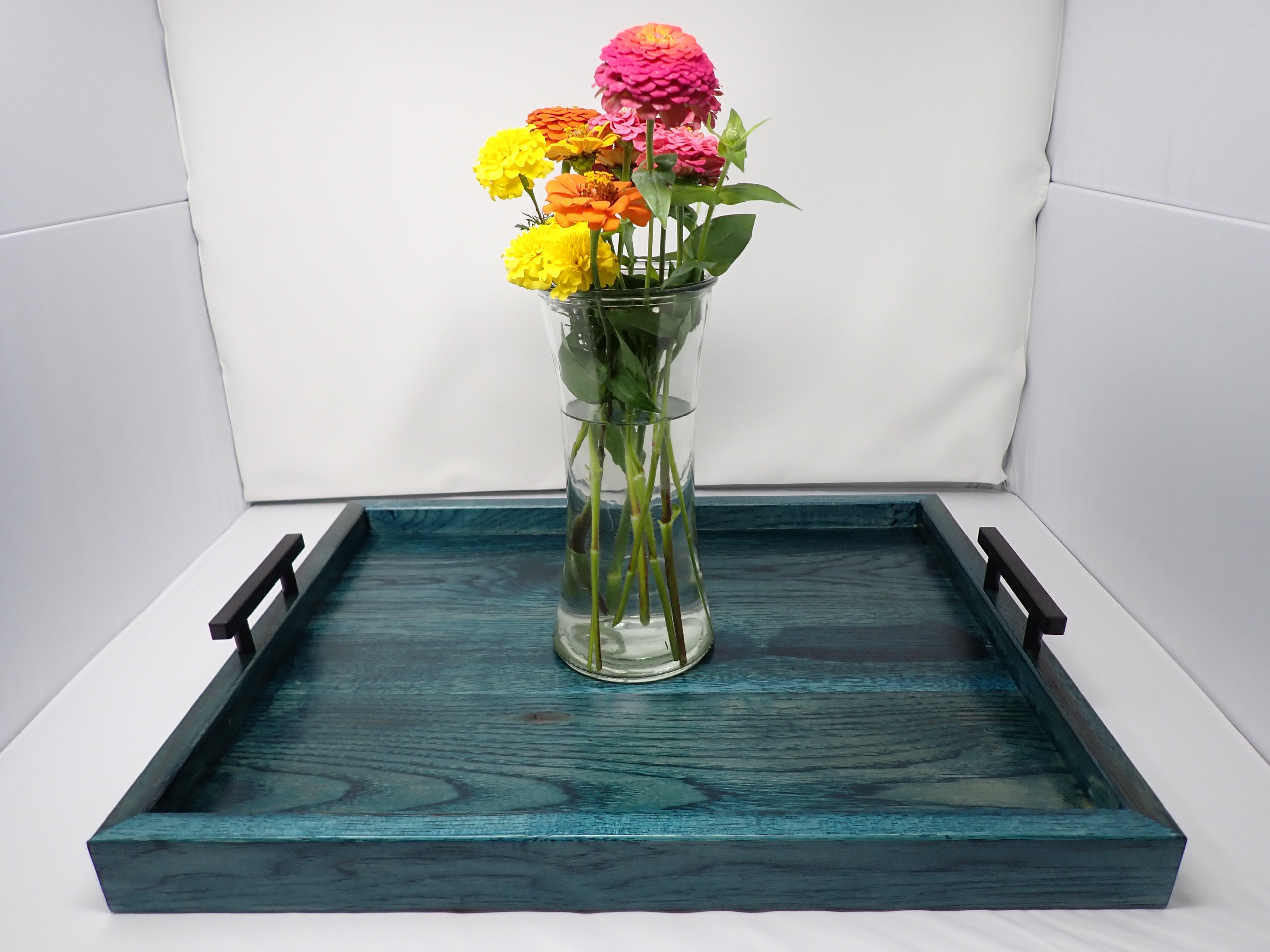 Rustic Hickory Serving Tray