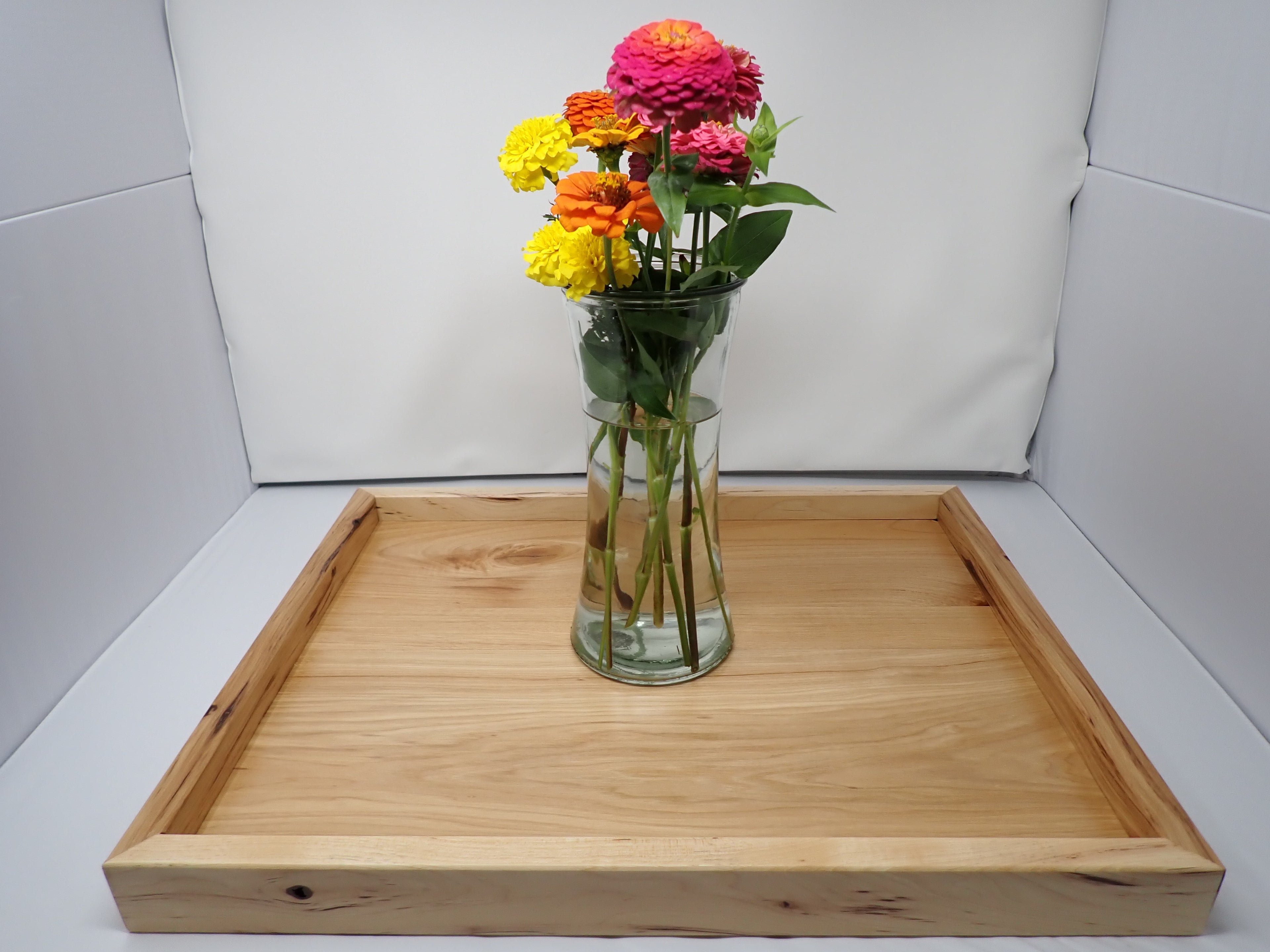 Rustic Hickory Serving Tray