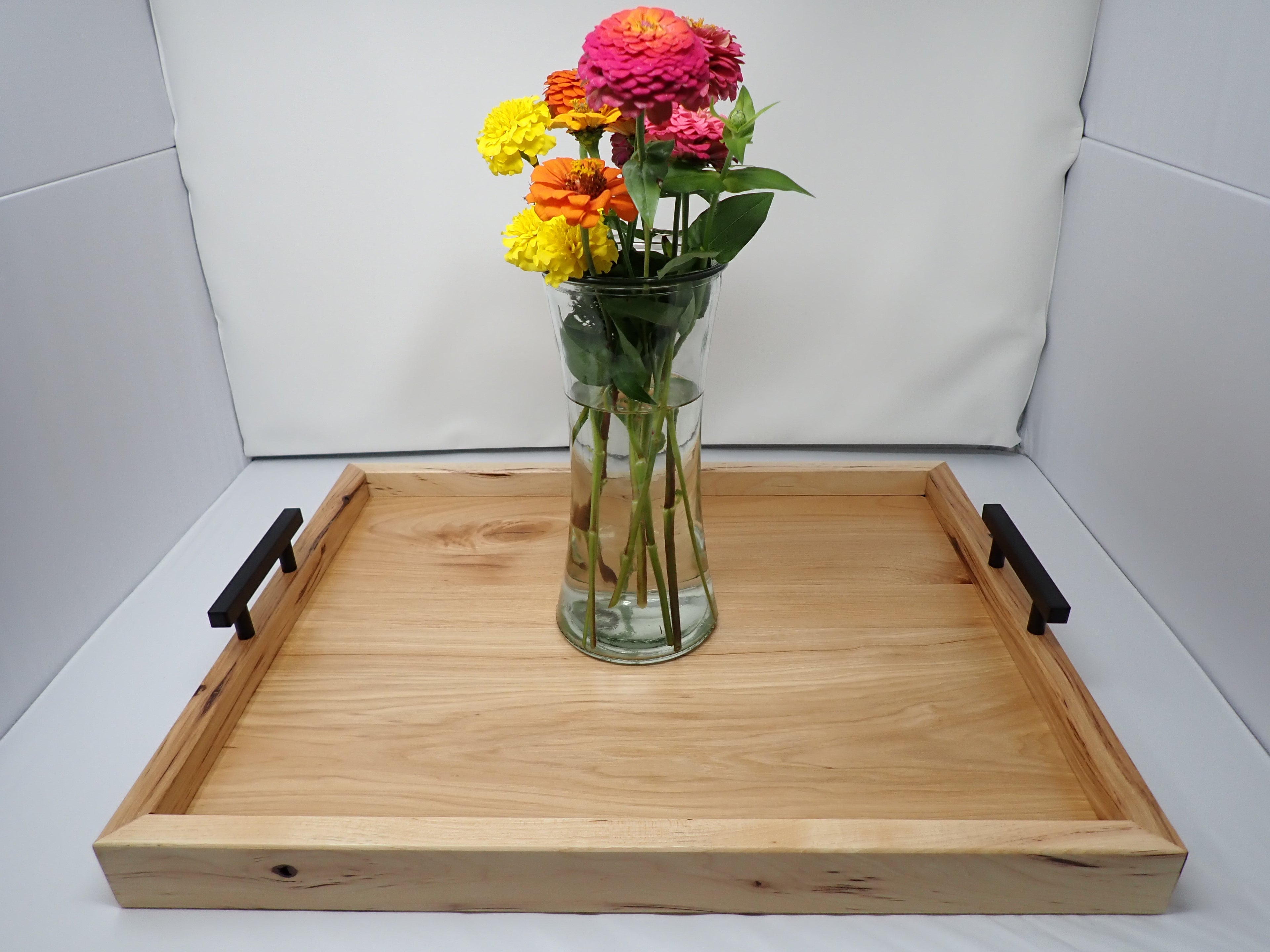 Rustic Hickory Serving Tray