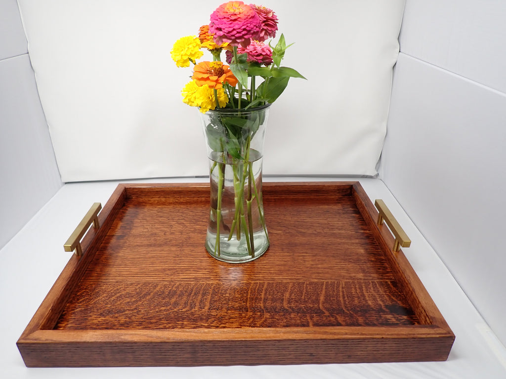 Quarter Sawn Red Oak Serving Tray