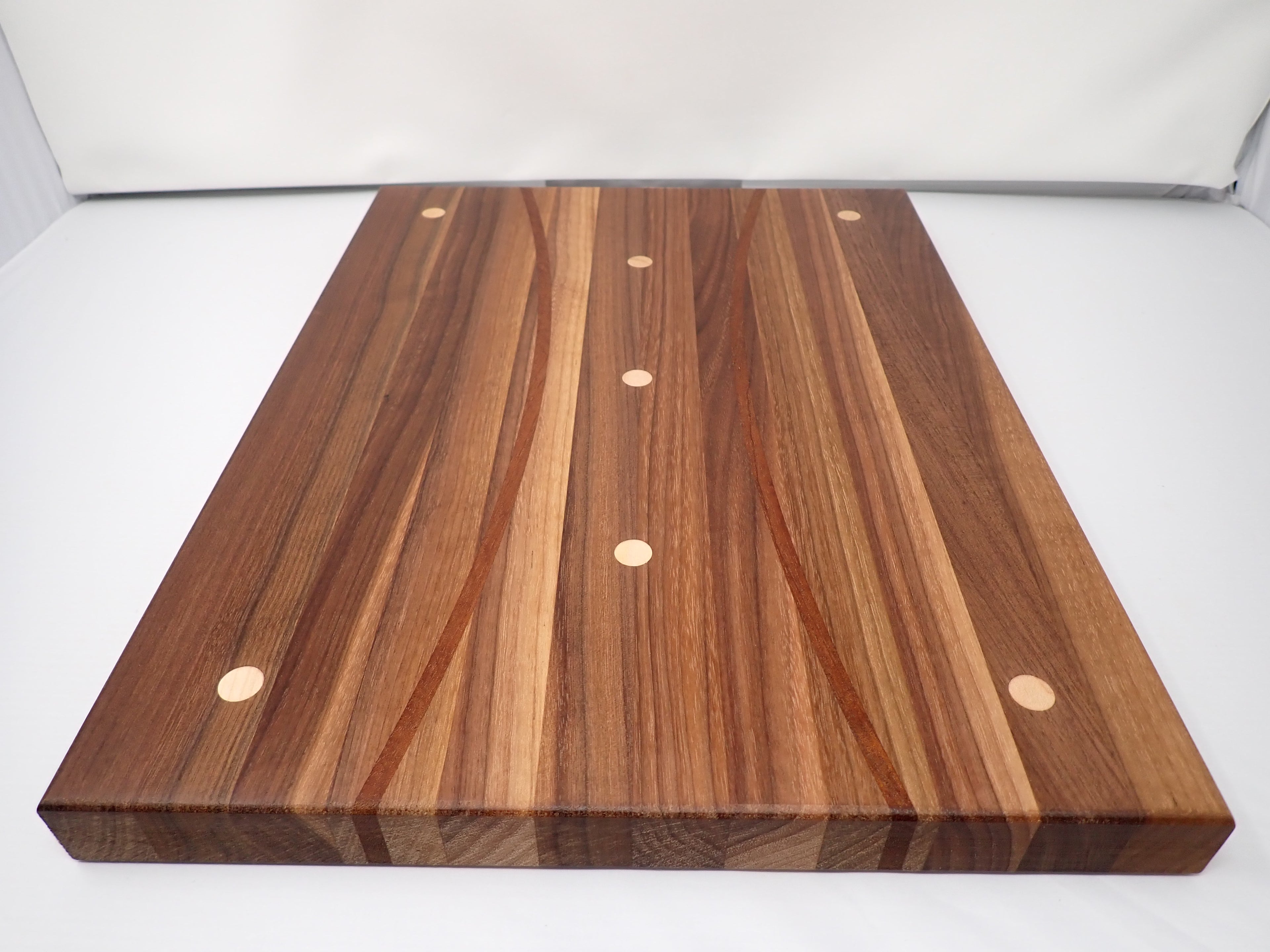 Embellished Black Walnut Cutting Board
