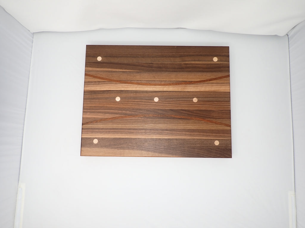 Embellished Black Walnut Cutting Board