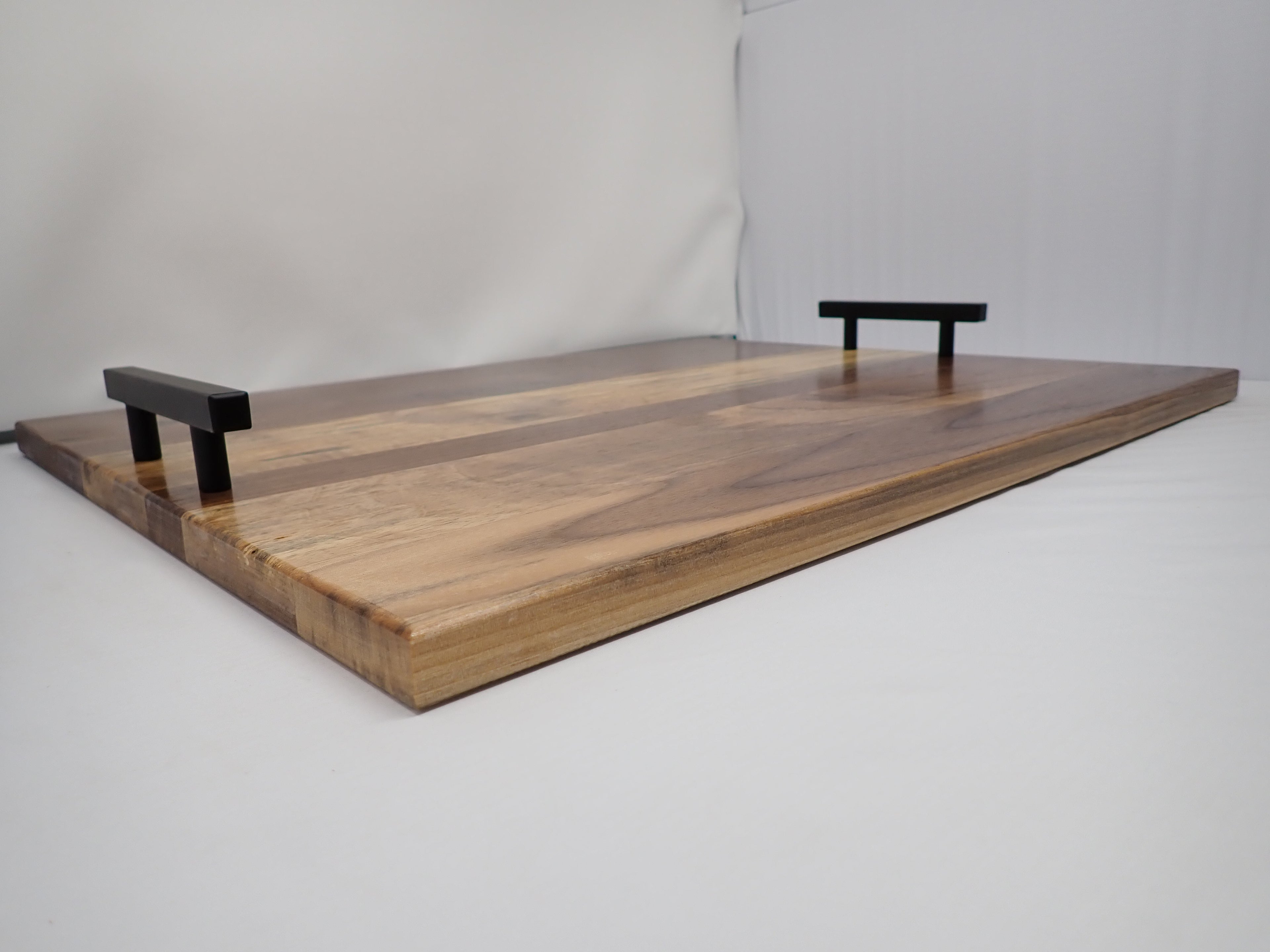 Rustic Sap Stained Walnut Charcuterie Board