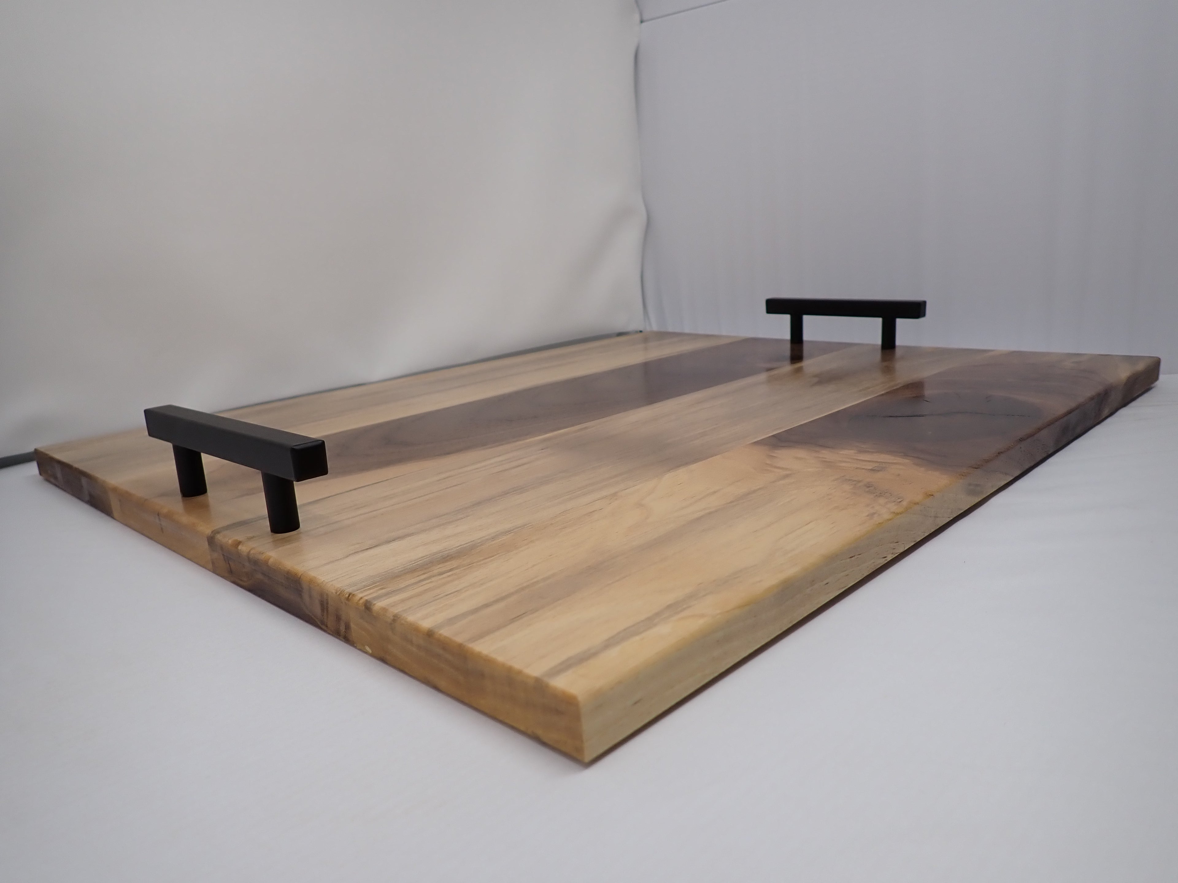 Rustic Sap Stained Walnut Charcuterie Board