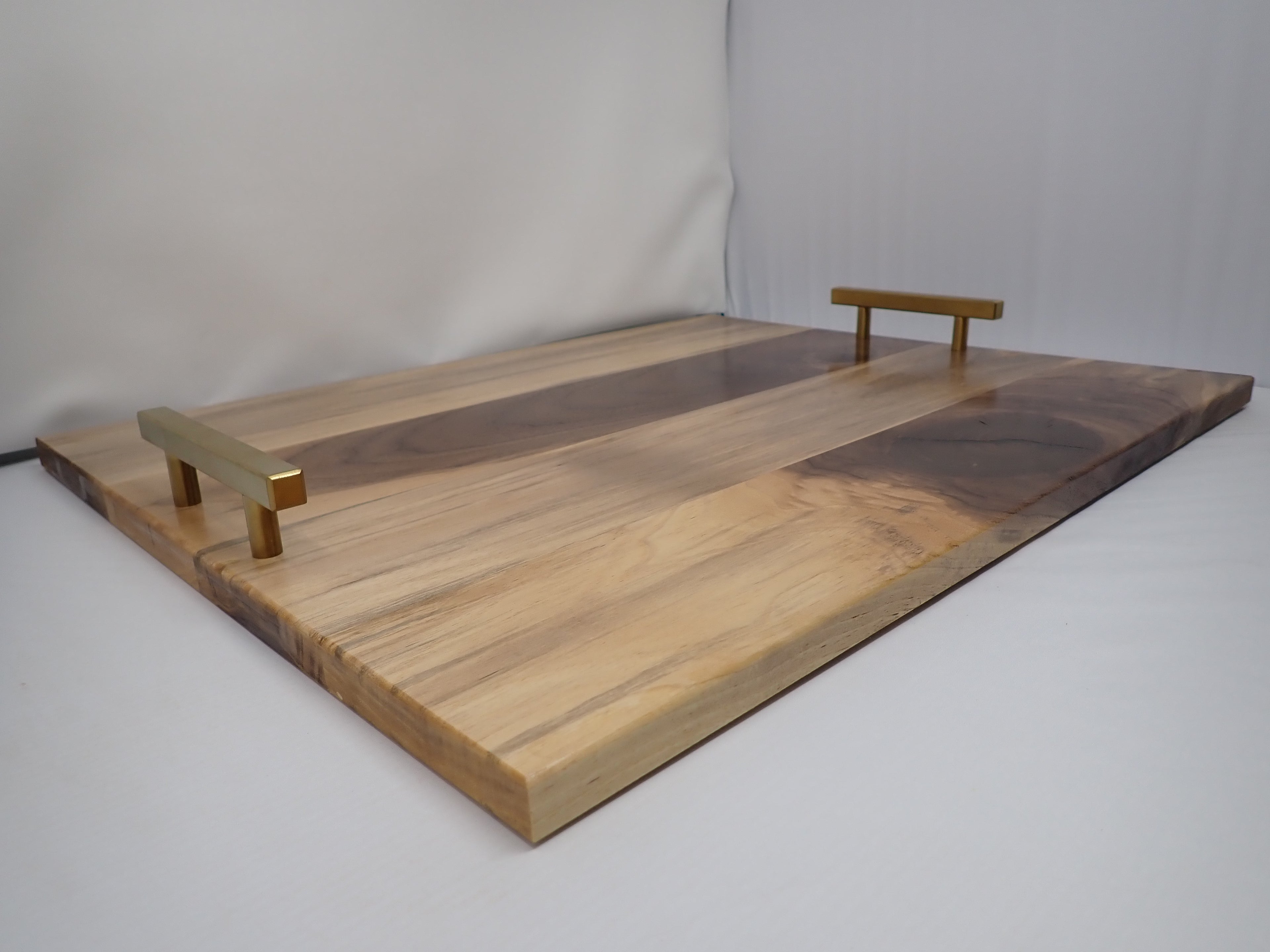Rustic Sap Stained Walnut Charcuterie Board
