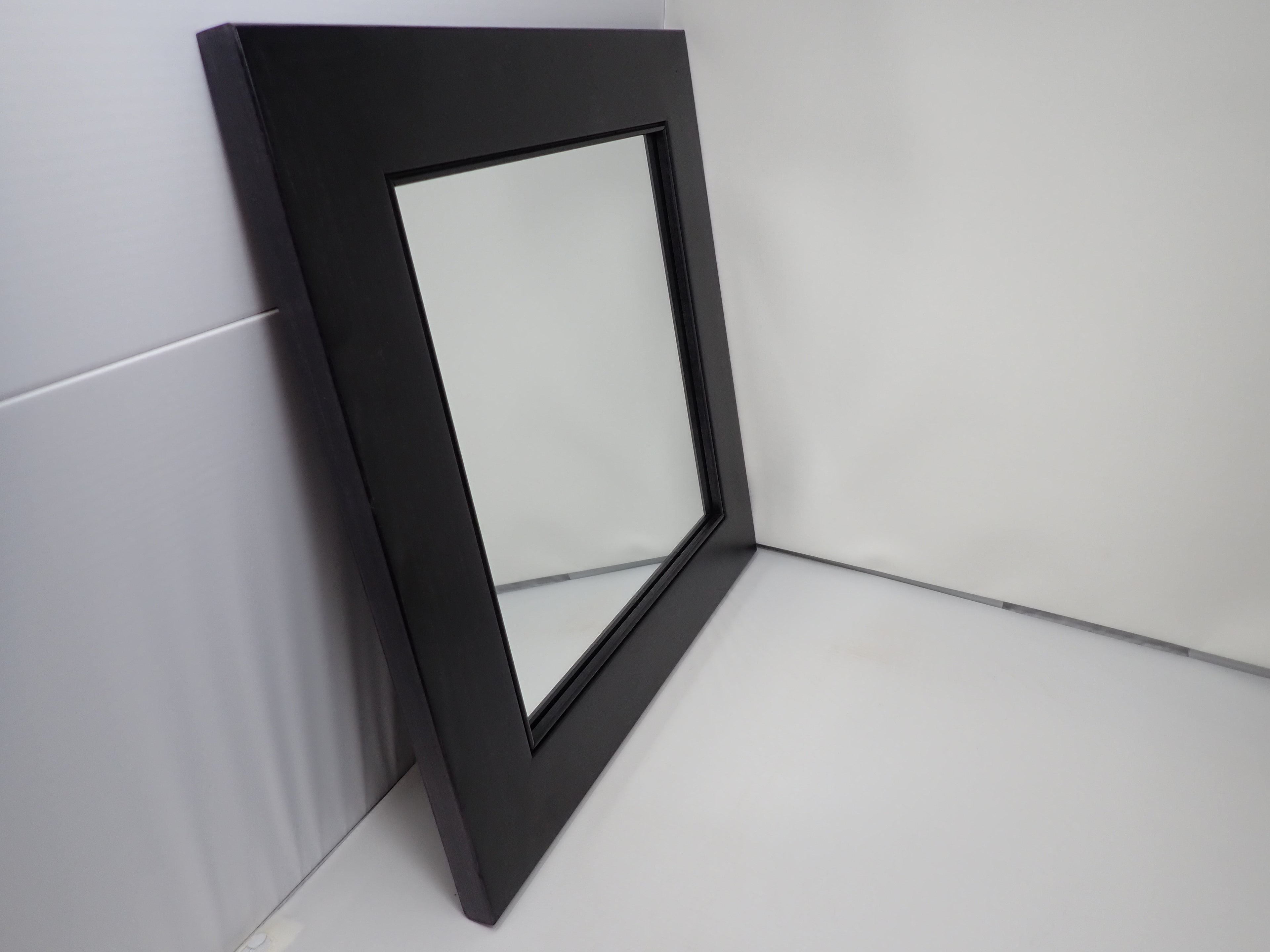 Mirror with Beaded Maple Frame