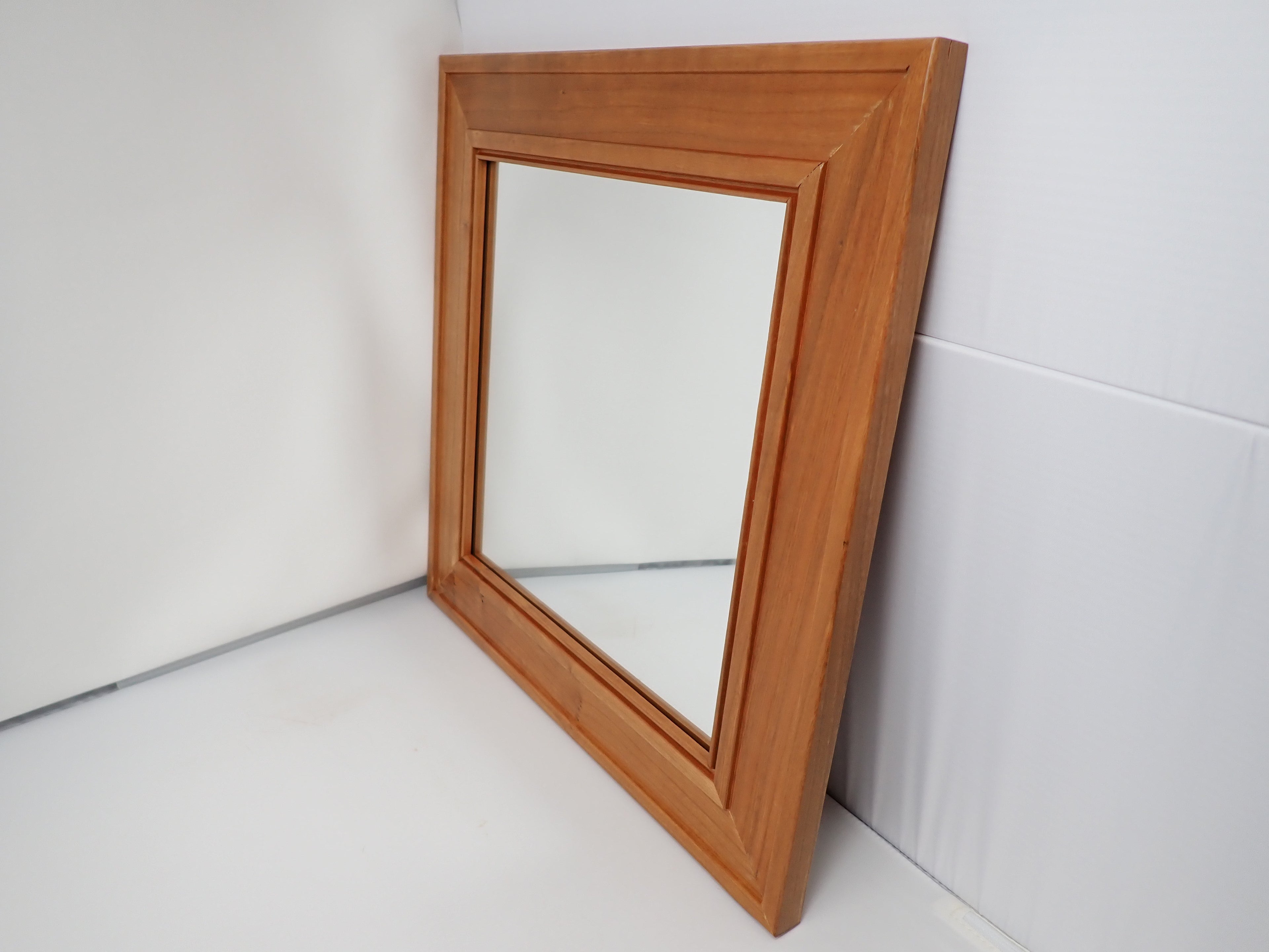Mirror with Cherry Profiled Frame