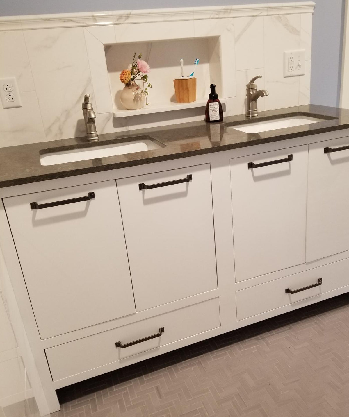 White Maple Vanity
