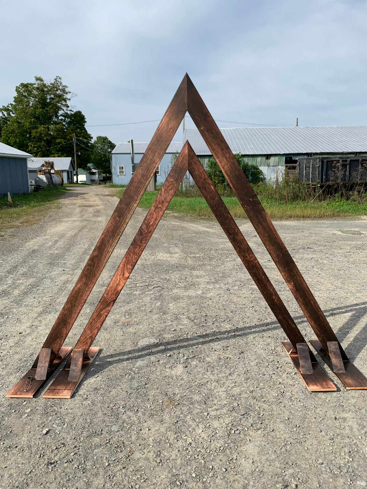 Double A Frame Wedding Alter